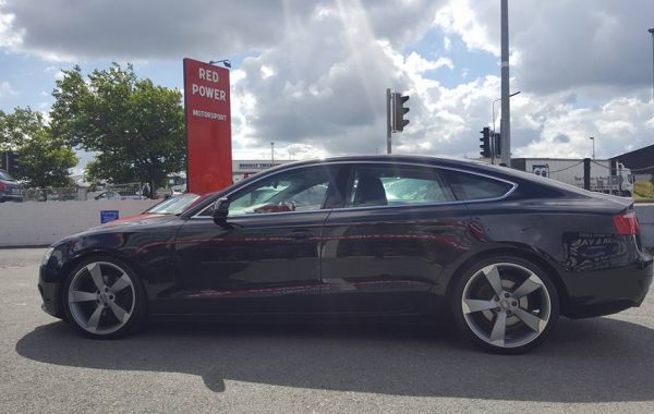 50mm Cobra Lowering Springs & 19 TTRS Wheels Fitted On Audi A5