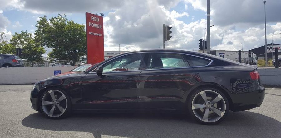 50mm Cobra Lowering Springs & 19 TTRS Wheels Fitted On Audi A5
