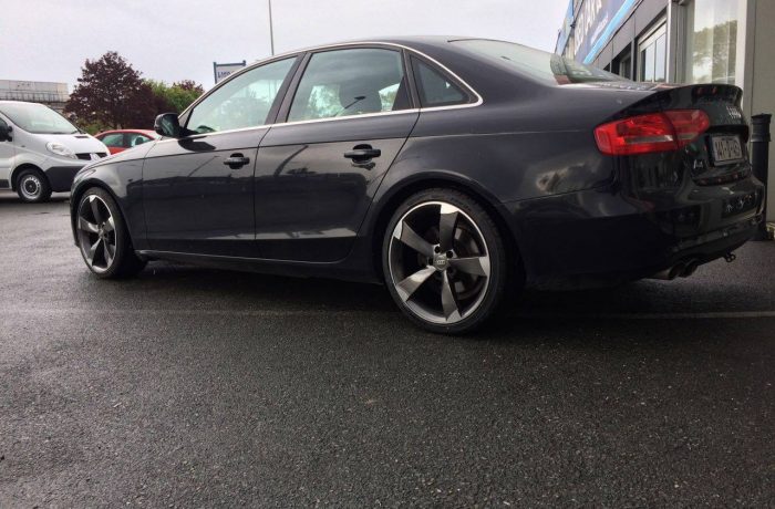 Cobra suspension lowering springs supplied and fitted to this 2014 Audi A4