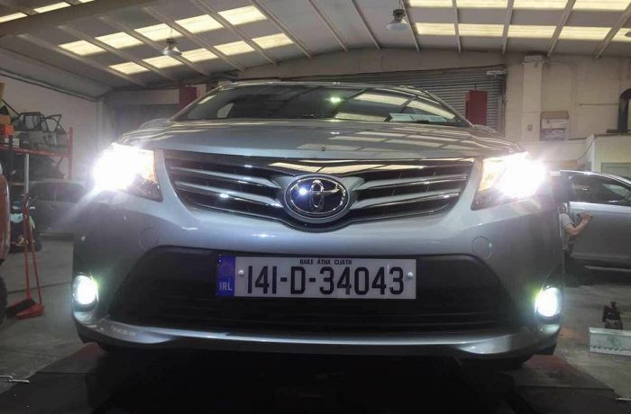 Hid Headlights & Led Fog Light bulbs Fitted