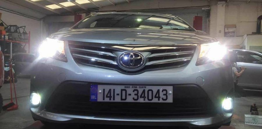 Hid Headlights & Led Fog Light bulbs Fitted