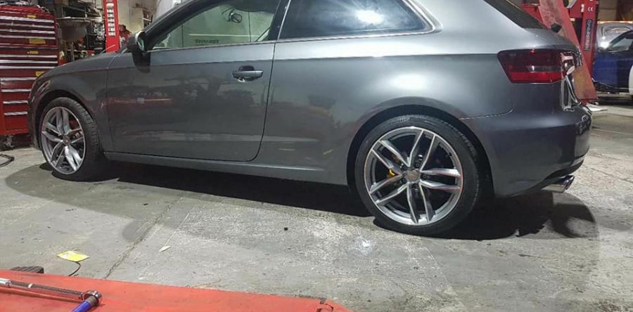 18″ Rs6 Wheels & Tyres Fitted On Audi A3
