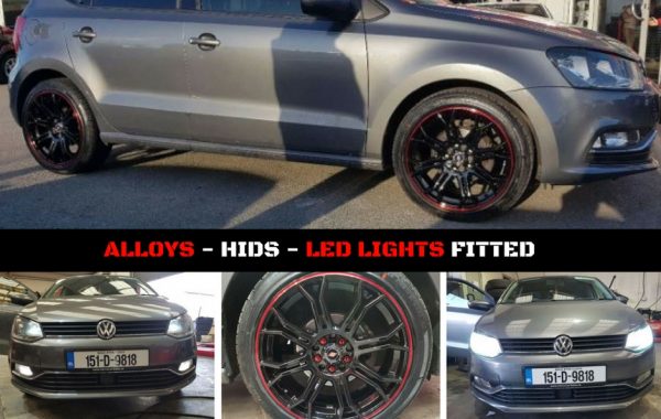 Volkswagen Polo Alloy Fitting And HID
