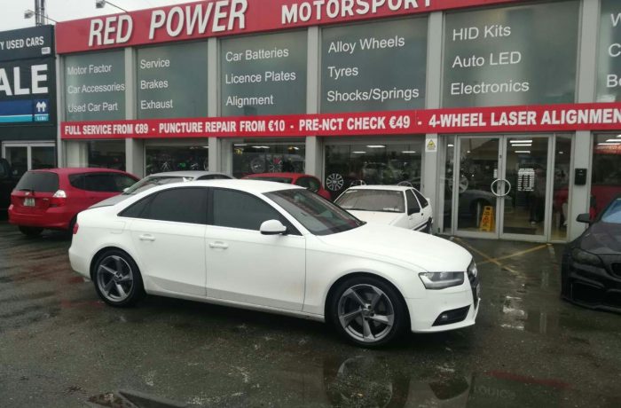 Audi S3 Wheels Fitted On a Audi a4. 18×8 with 245/40/18 tyres