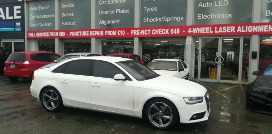 Audi S3 Wheels Fitted On a Audi a4. 18×8 with 245/40/18 tyres