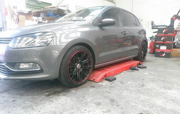 Cobra Lowering Springs Fitted On Polo