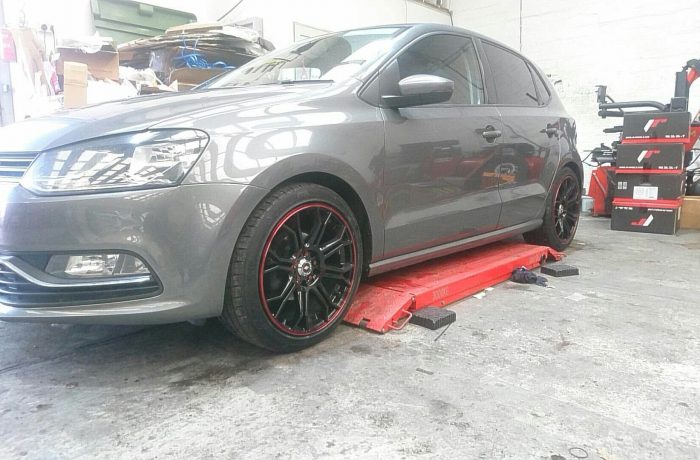 Cobra Lowering Springs Fitted On Polo