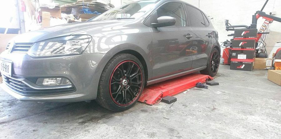 Cobra Lowering Springs Fitted On Polo