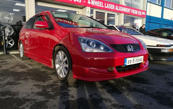 Cobra Lowering springs supplied and fitted to this Honda Civic EP2