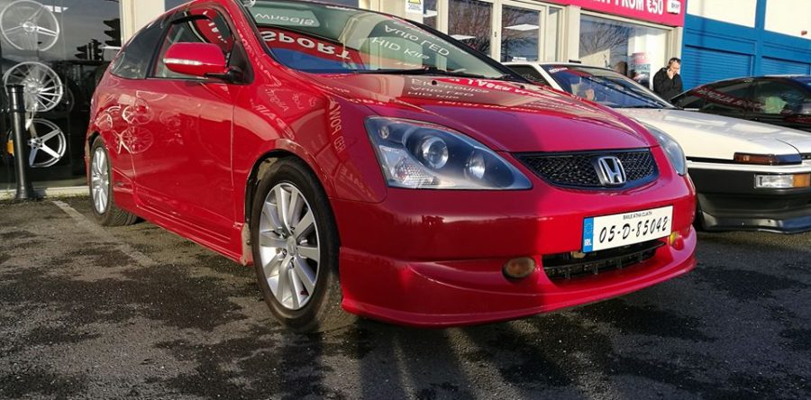 Cobra Lowering springs supplied and fitted to this Honda Civic EP2
