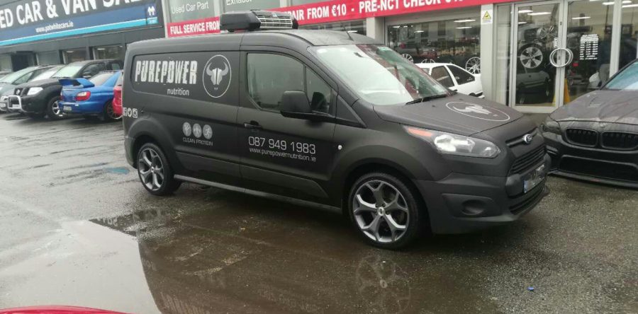 Ford ST Wheels And Tyres Fitted On Transit Connect