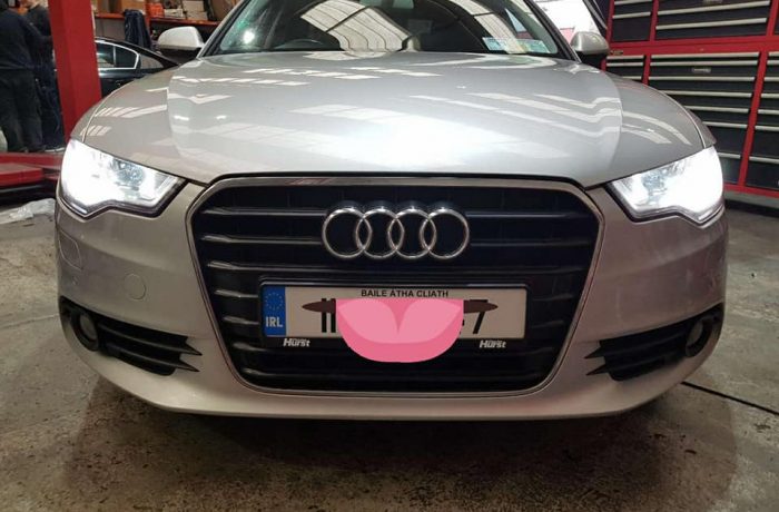 Led Parking Bulbs & H7 Hid Kit Fitted On A4 B8