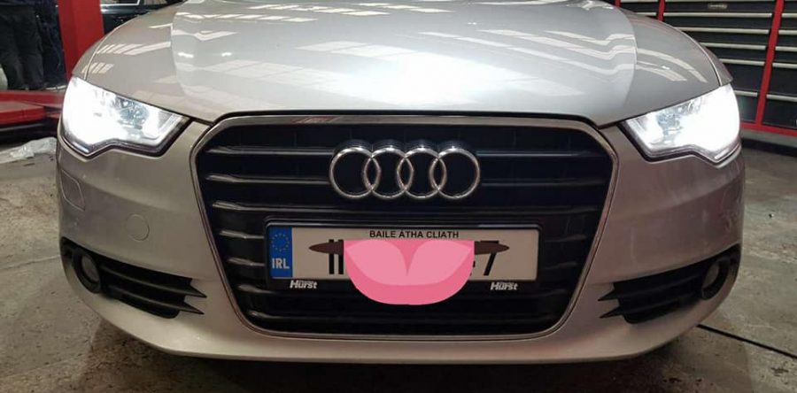 Led Parking Bulbs & H7 Hid Kit Fitted On A4 B8