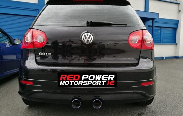 R32 Style rear bumpers and exhaust fabricated to suit