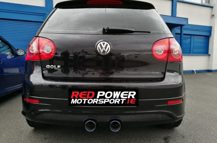 R32 Style rear bumpers and exhaust fabricated to suit