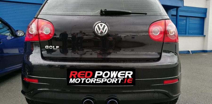 R32 Style rear bumpers and exhaust fabricated to suit