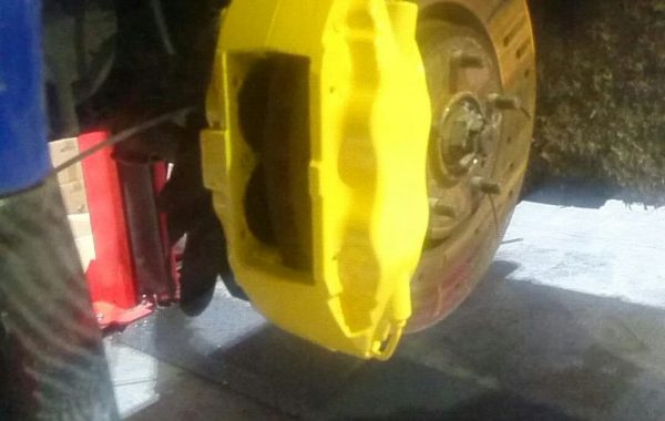 Repainted Brake Calipers