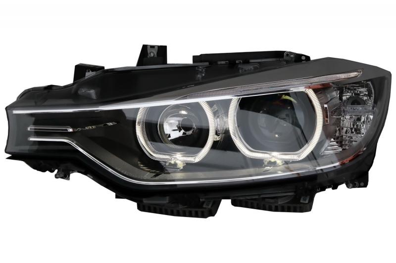 LED Angel Eyes Headlights BMW 3 Series F30 F31 (20112015